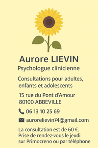 Aurore Lievin Abbeville, 